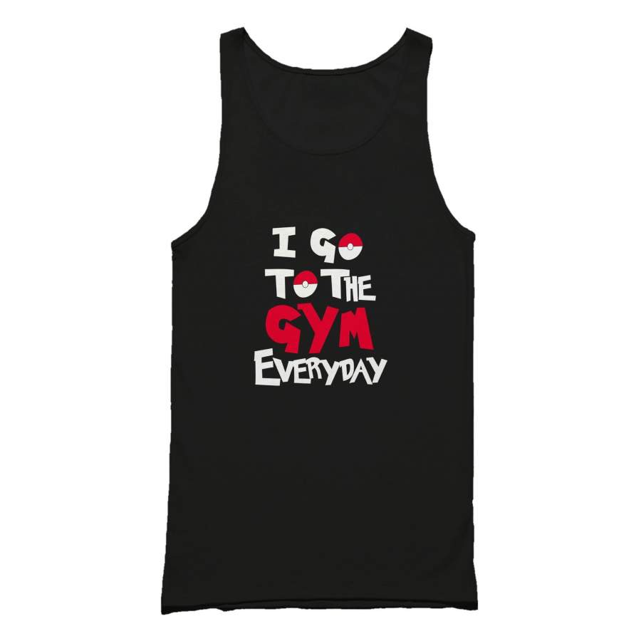 I Go To The Gym Everyday Pokemon Fitness Tank Top