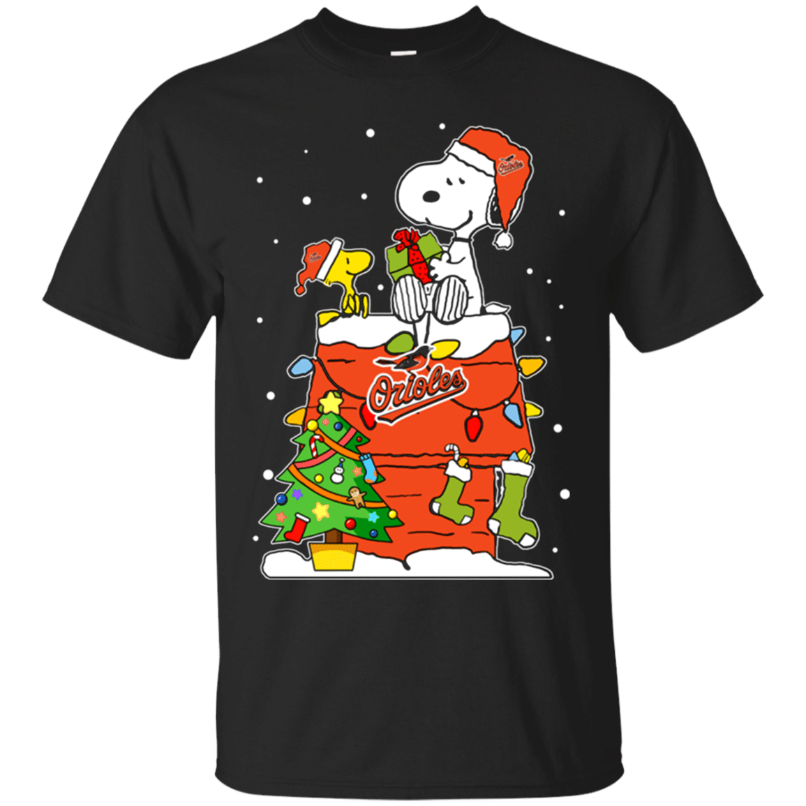 Check Out This Awesome Baltimore Orioles Snoopy Ugly Christmas Sweaters Shirts