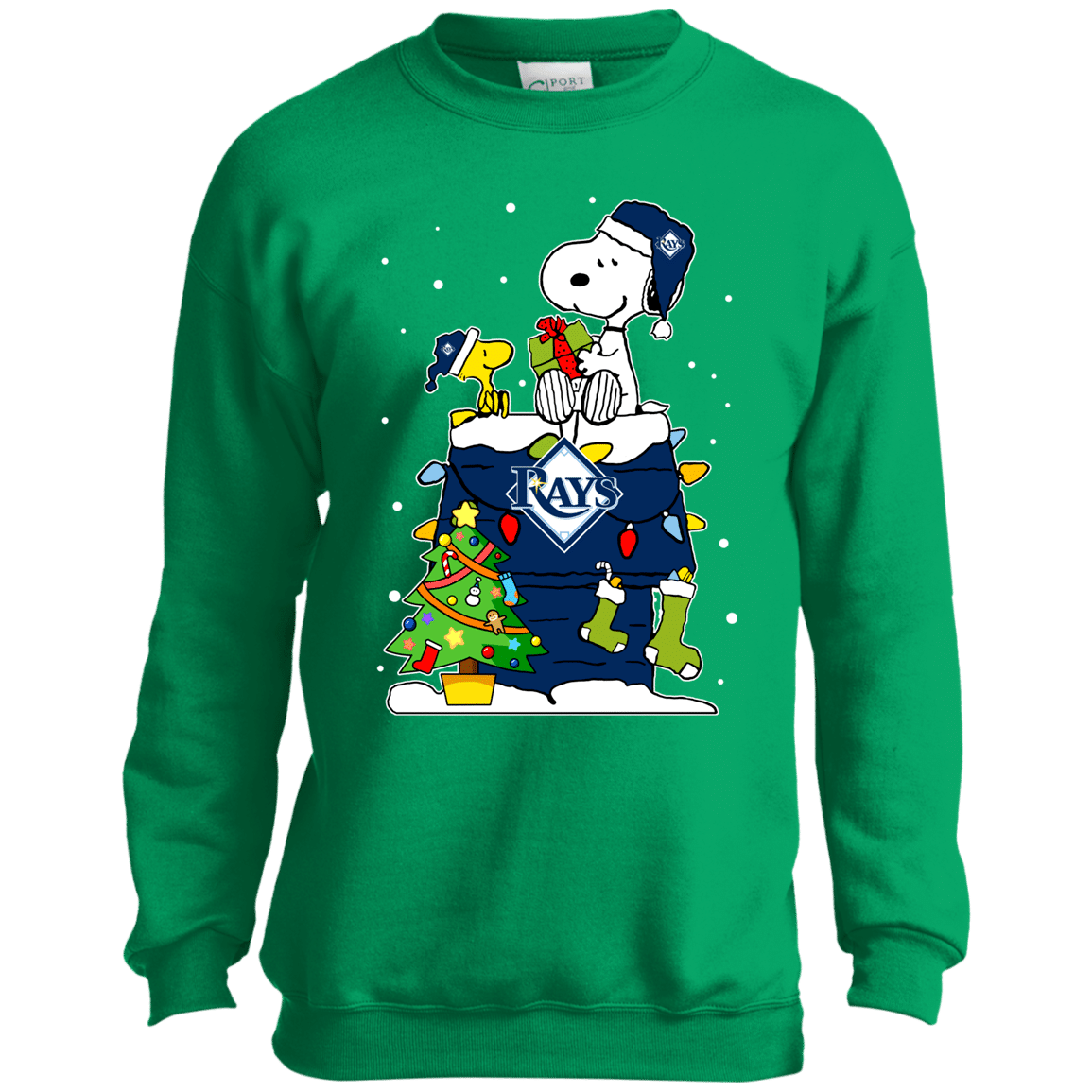 Buy Tampa Bay Rays Snoopy Ugly Christmas Sweaters Shirts