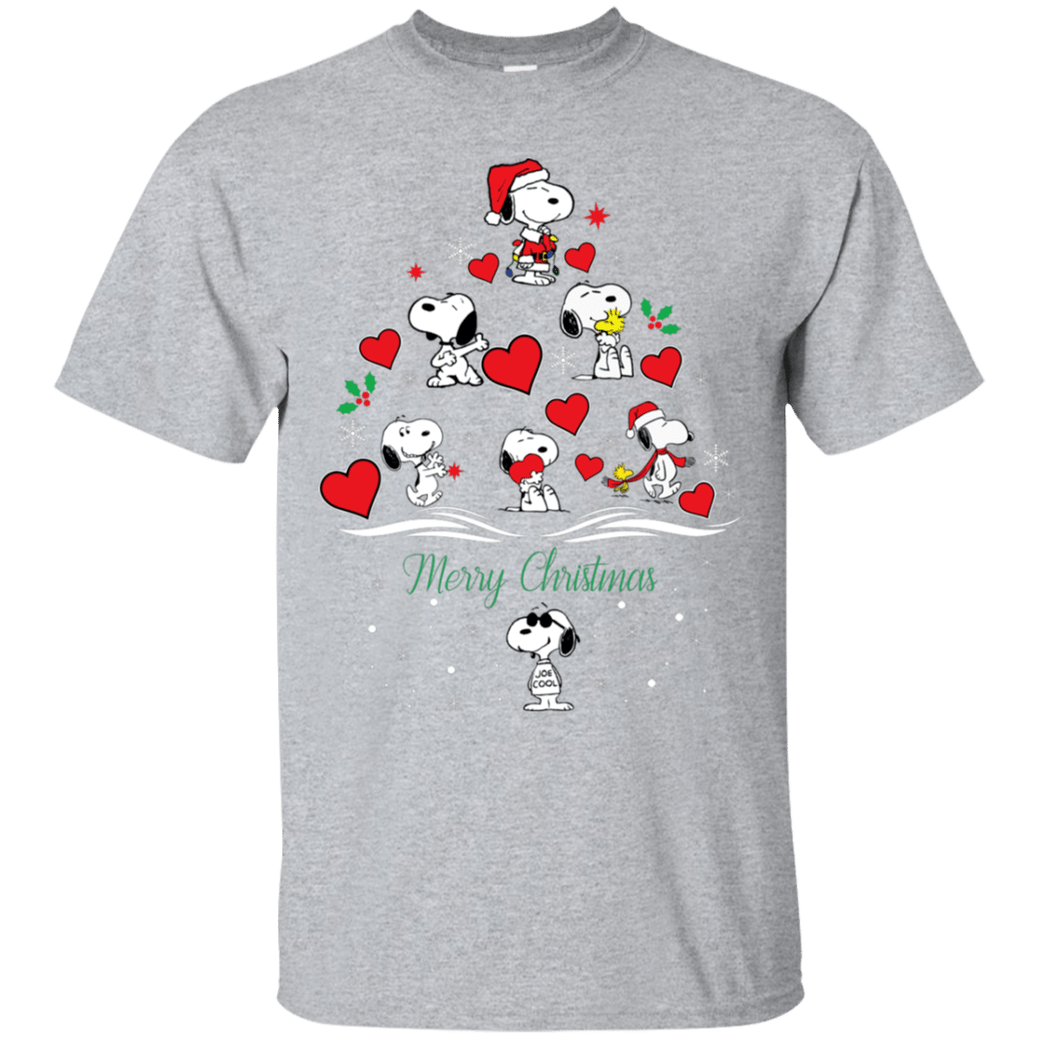 Buy Snoopy Merry Christmas The Peanuts Movie Ultra Cotton T-Shirt