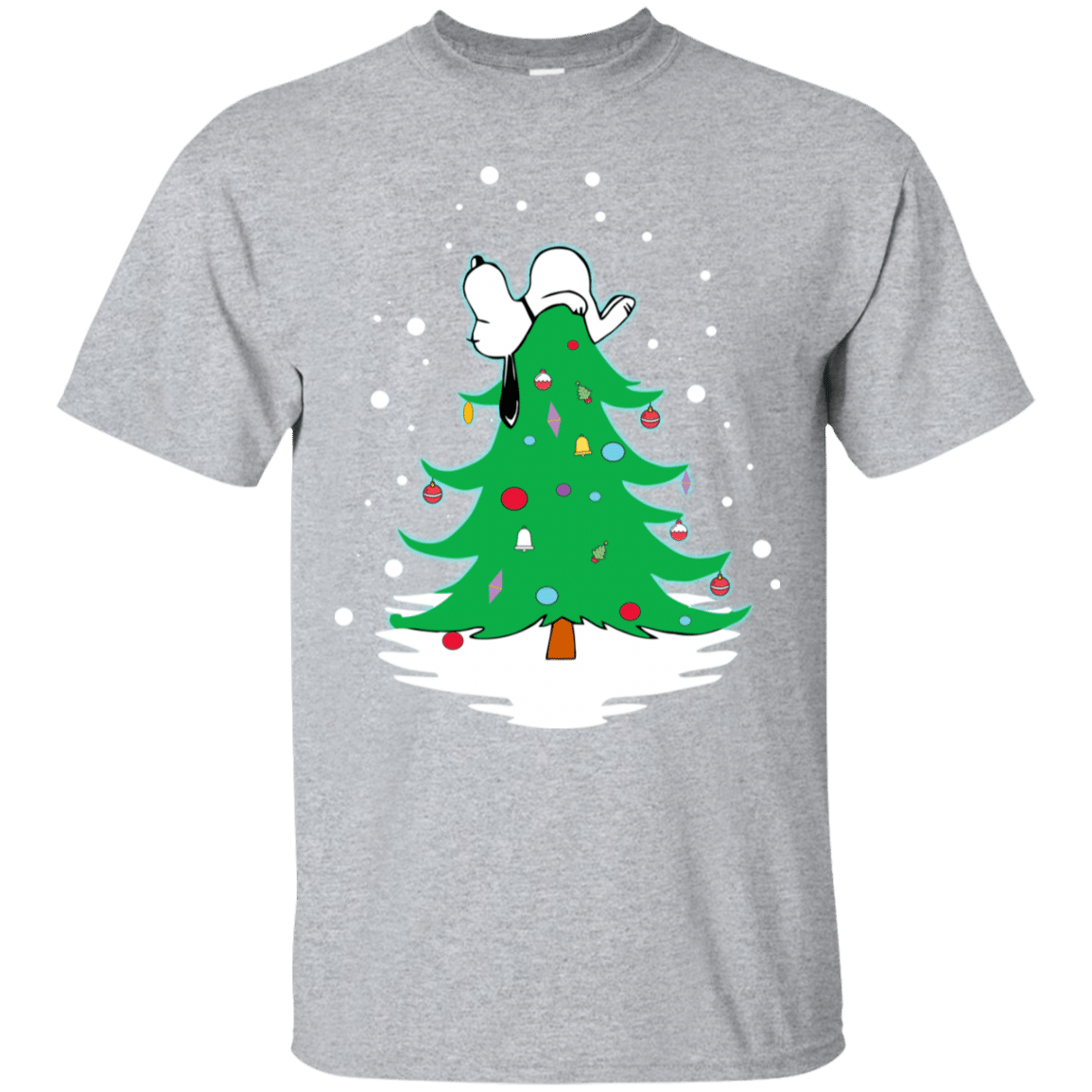 Buy Snoopy Tree Christmas The Peanuts Movie Ultra Cotton T-Shirt