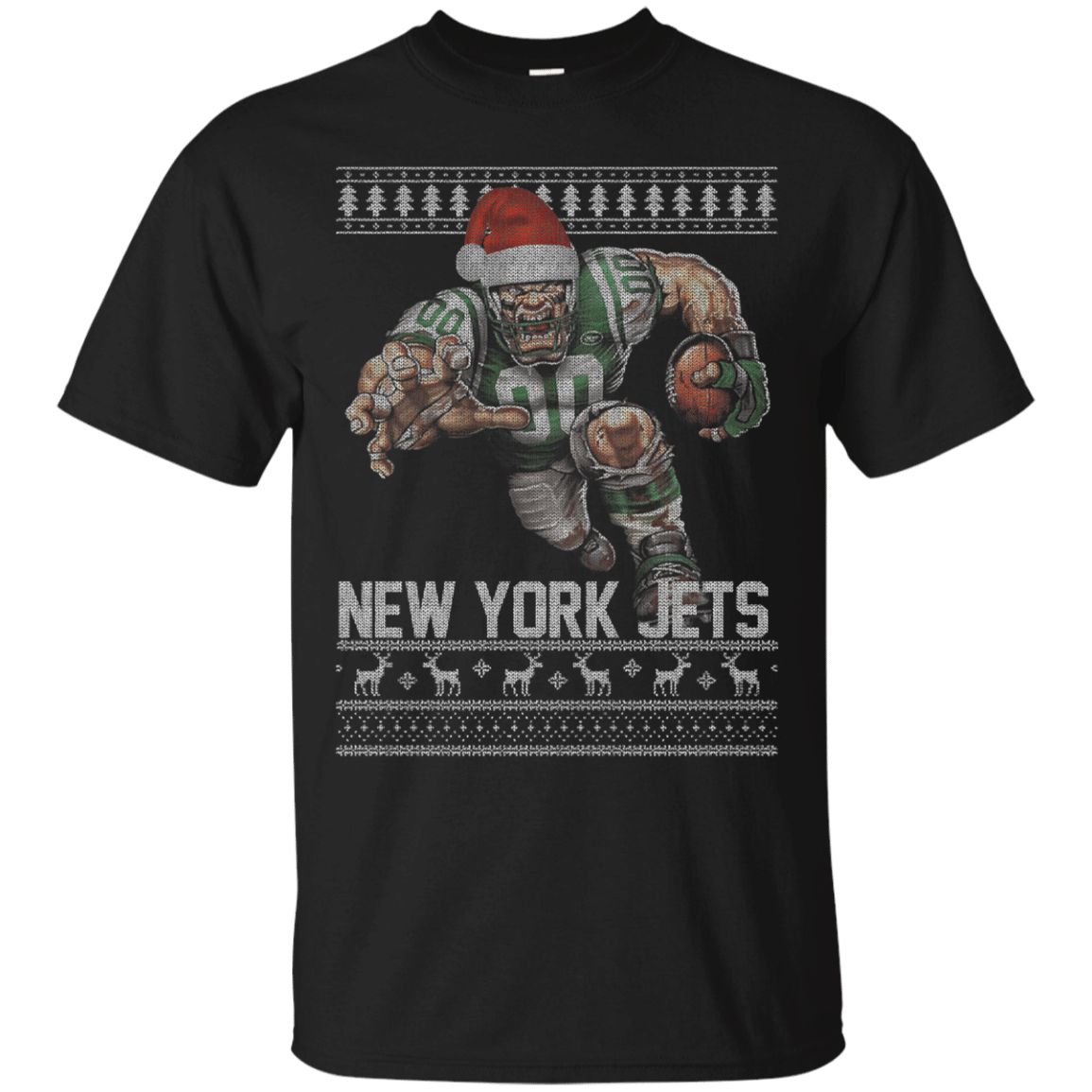 Buy New York Jets Power Ugly Christmas T Shirt