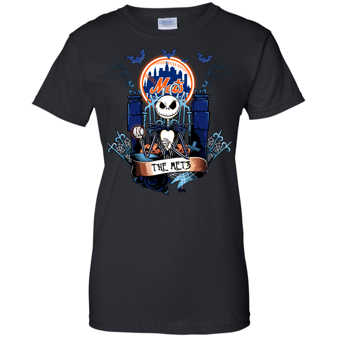 Buy New York Mets Halloween The Nightmare Before Christmas Shirts