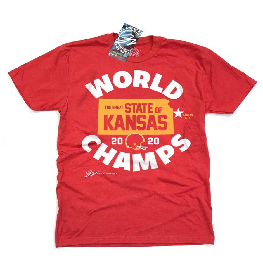 Kansas City, Kansas World Champs T shirt