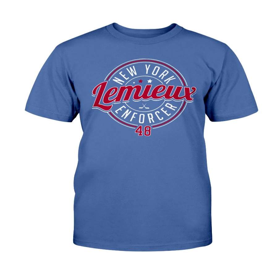 Lemieux New York Enforcer Shirt, Brendan Lemieux