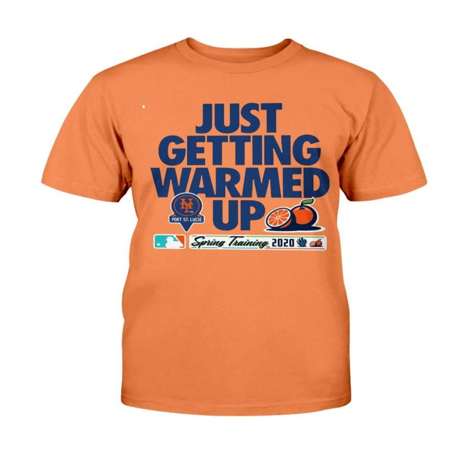 Just Getting Warmed Up Shirt – New York Mets