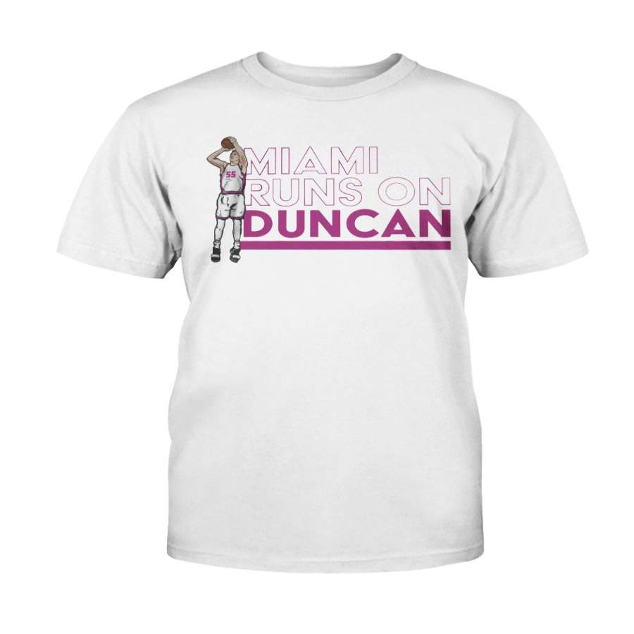 Miami Runs On Duncan Shirt Duncan Robinson