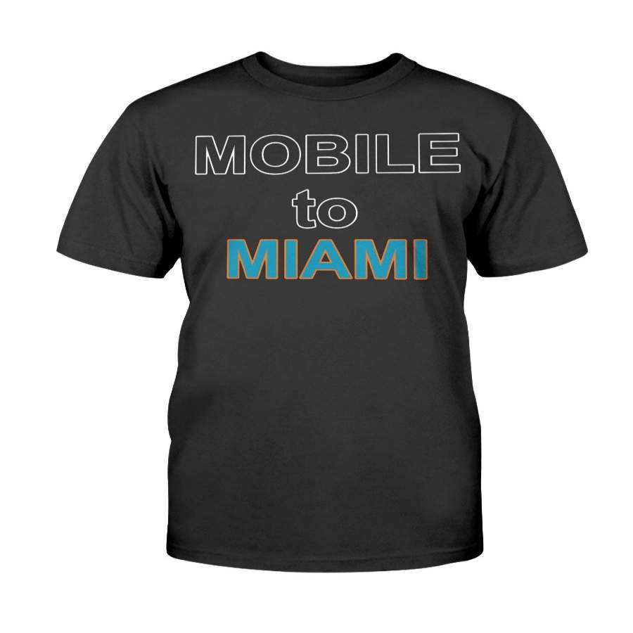 Mobile To Miami T-Shirt San Francisco 49ers and Kansas City Chiefs