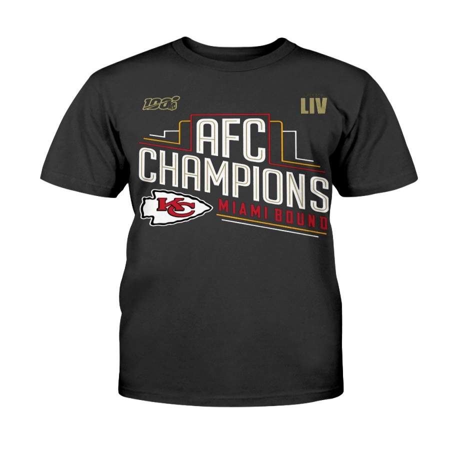 Kansas City Chiefs 2019 AFC Champions T-Shirt