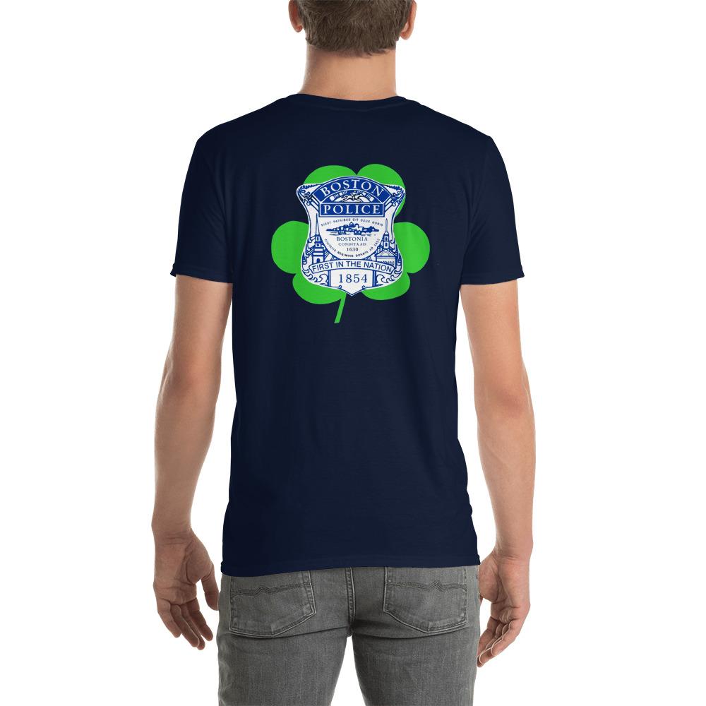 Boston Police Shamrock Tee