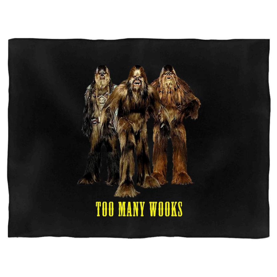 Too Many Wooks Grateful Phish Blanket