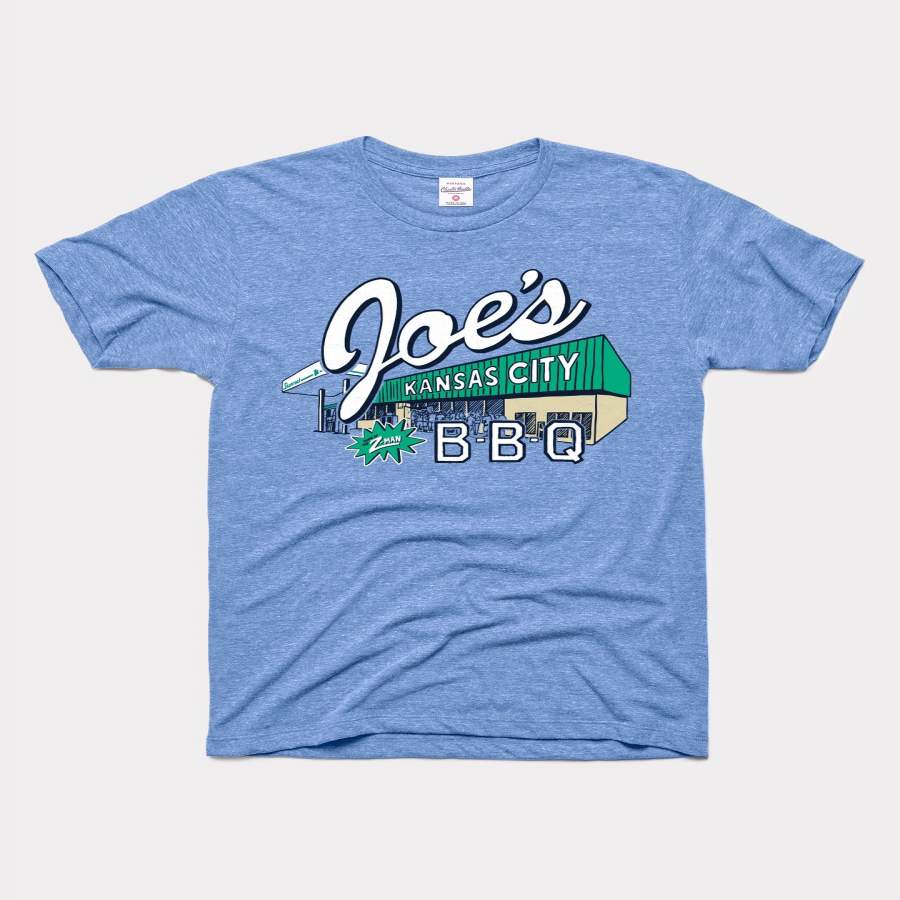 Joe’s Kansas City BBQ Vintage Blue T-Shirt