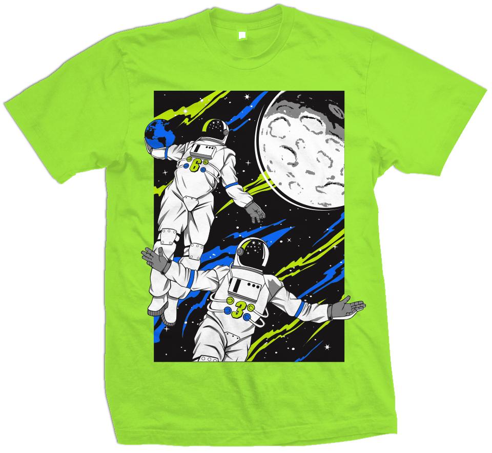 Astro Alley Oop – Ghost Green T-Shirt