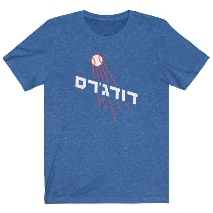 Los Angeles Dodgers Classic Hebrew T-Shirt