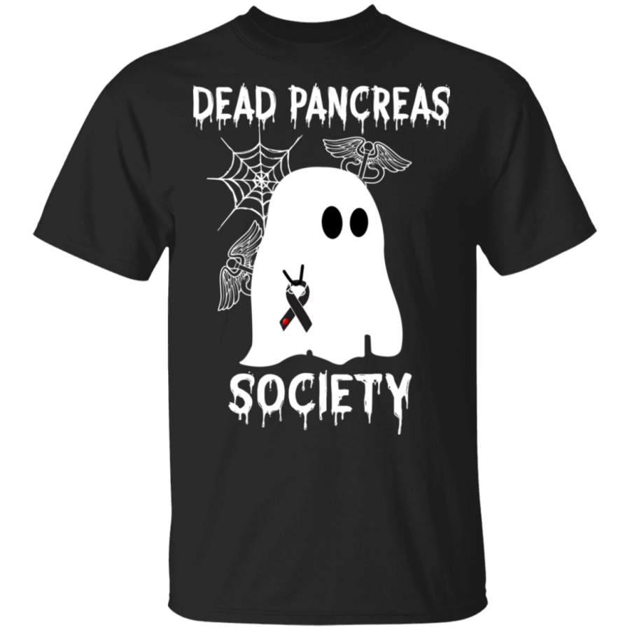 Dead Pancreas Society Ghost Halloween Shirt