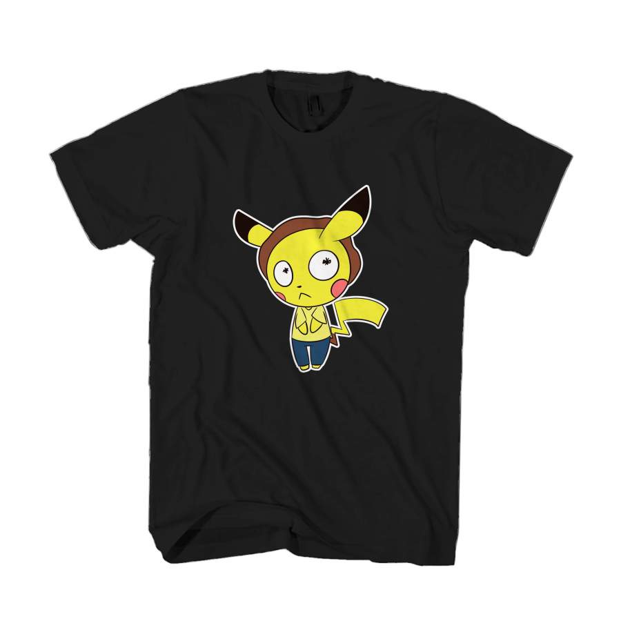 Morty Chu Rick And Morty Pikachu Pokemon Man’s T-Shirt