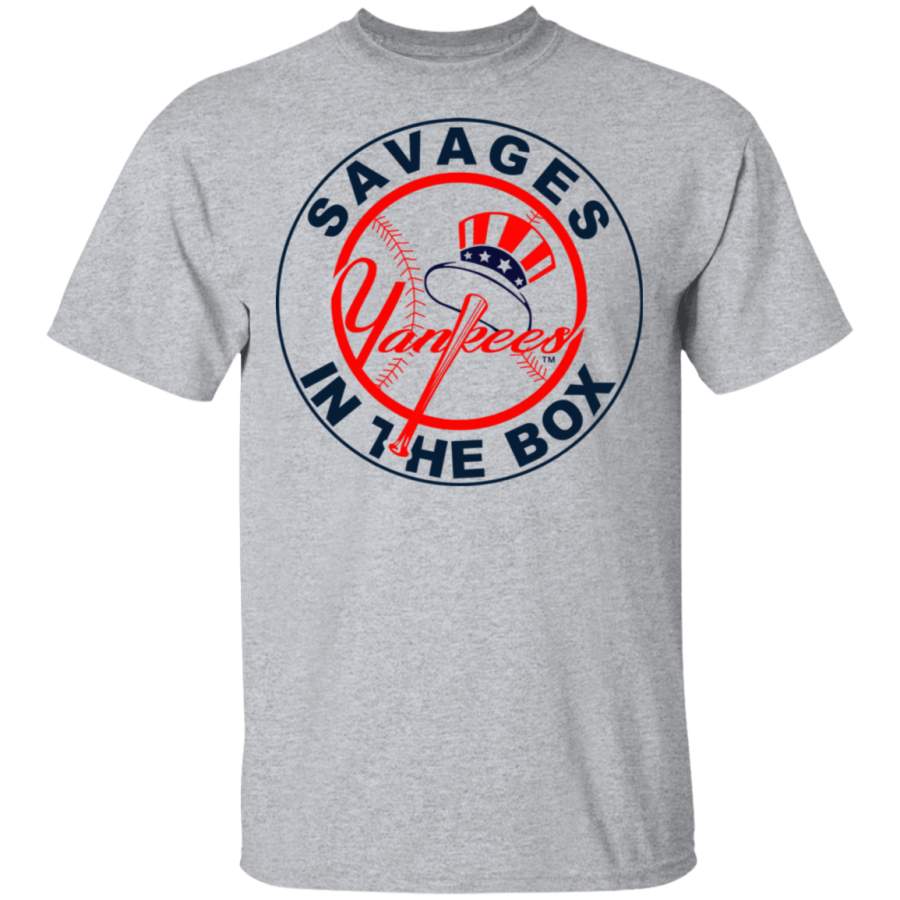 New York Savages In The Box Yankees Shirt