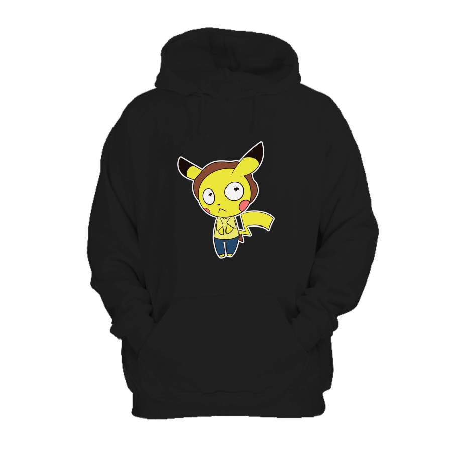 Morty Chu Rick And Morty Pikachu Pokemon Hoodie