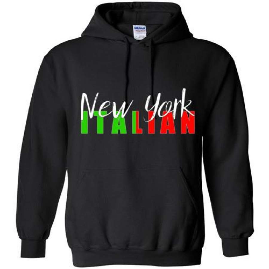 New York Italian Pull Over Hoodie