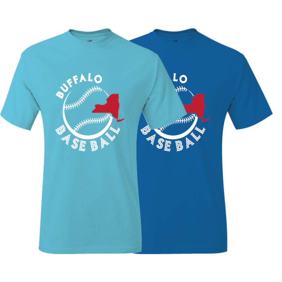 Buffalo Blue Jays New York 2020 Baseball Logo T-Shirt