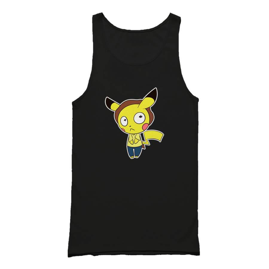 Morty Chu Rick And Morty Pikachu Pokemon Tank Top