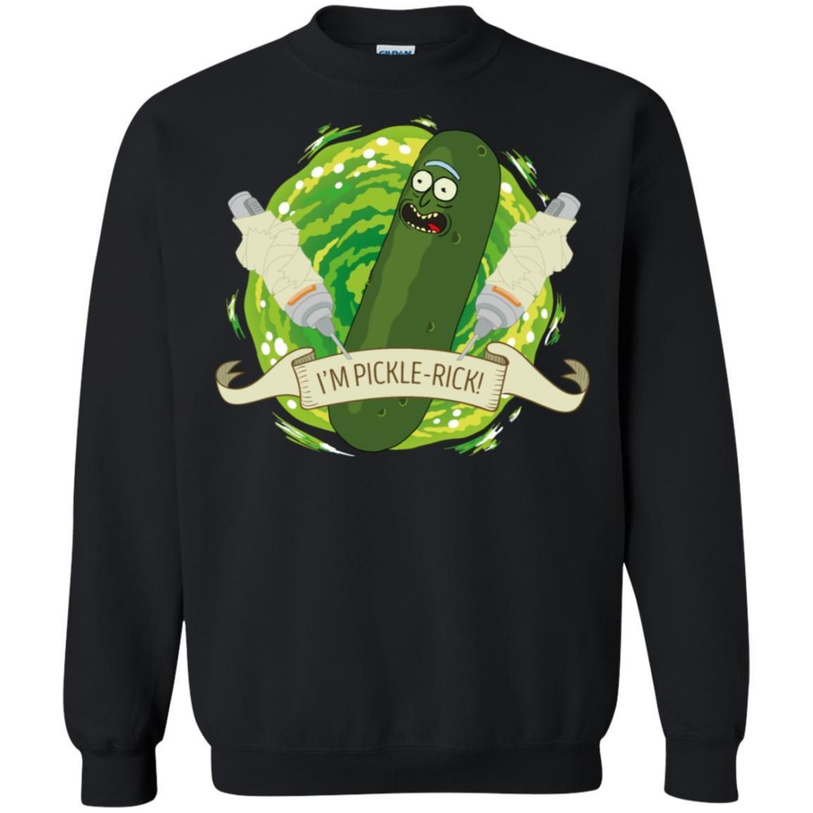 Rick And Morty Im Pickle Rick Unisex Crewneck Pullover Sweatshirt