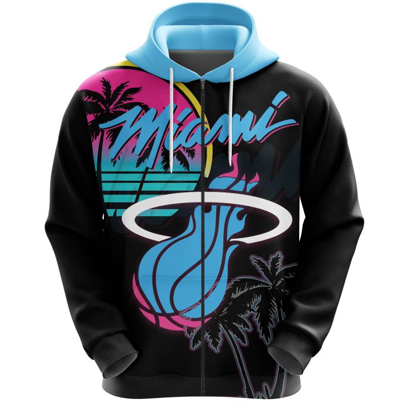 Miami Zip Hoodie ViceWave K5