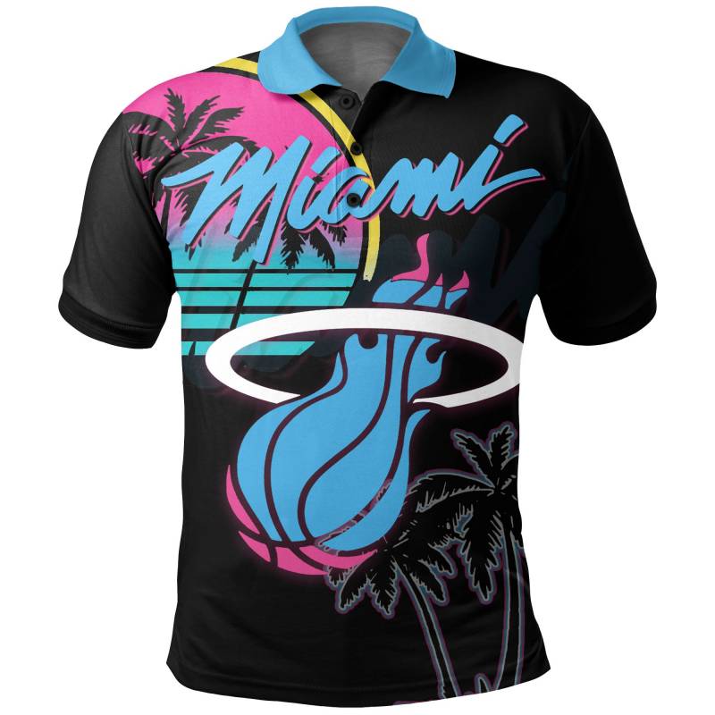 Miami Polo Shirt ViceWave K5