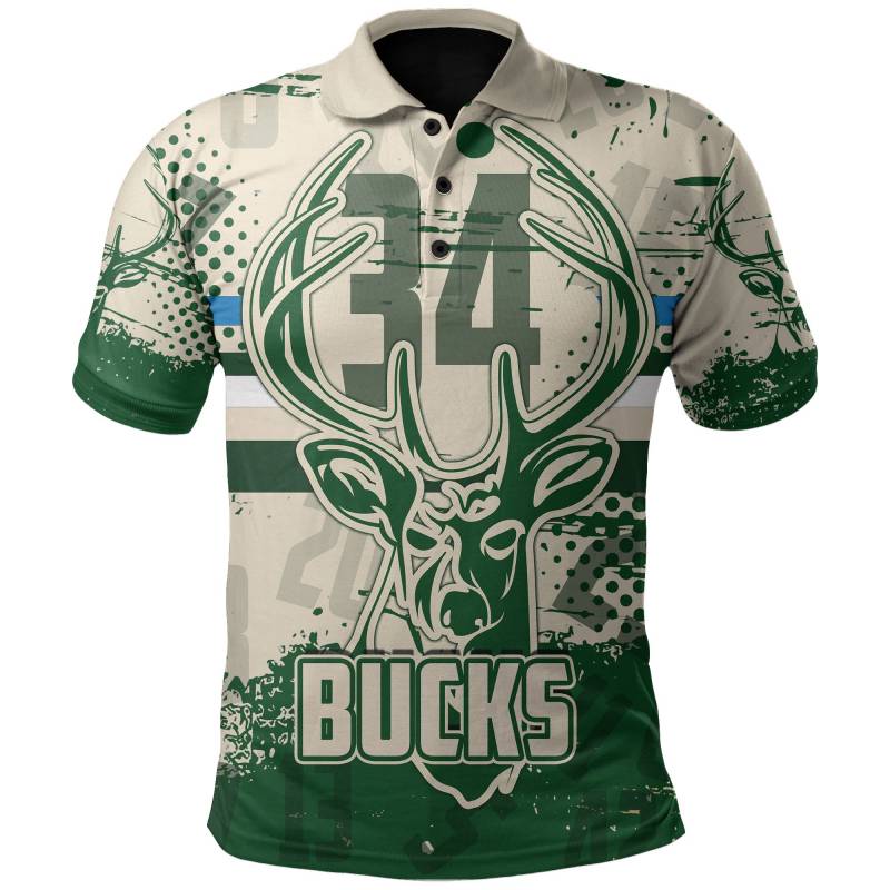 Milwaukee Bucks Polo Shirt TH4