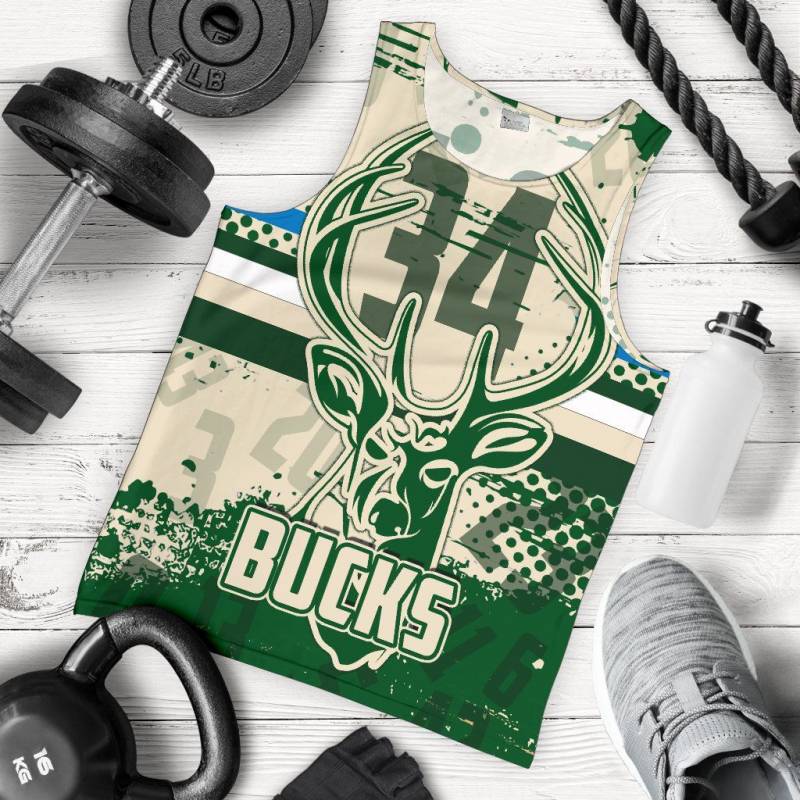 Milwaukee Bucks Men’s Tank Top TH4