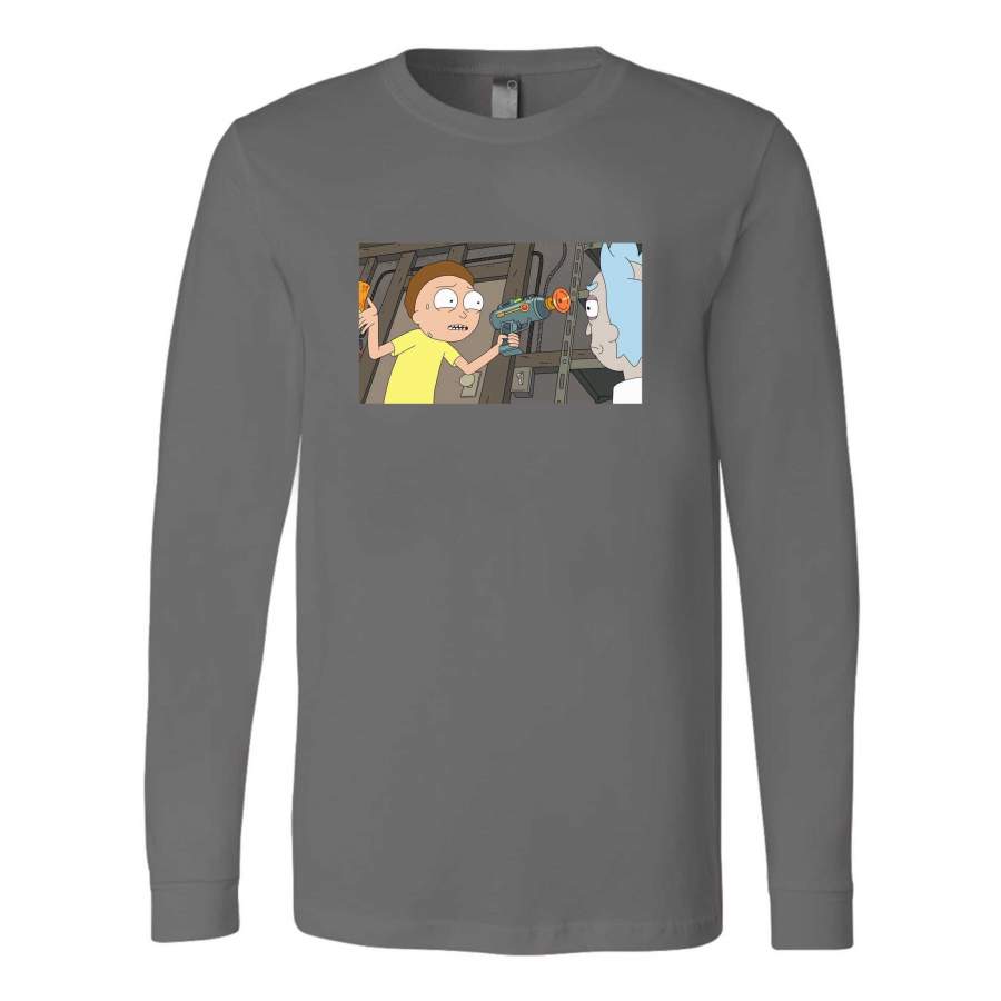 I’m Pickle Rick And Morty Sanchez Lazer Funny Gift Long Sleeve T-Shirt