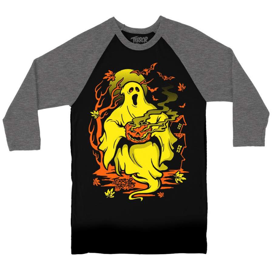 Ghostly Tales Baseball T-Shirt