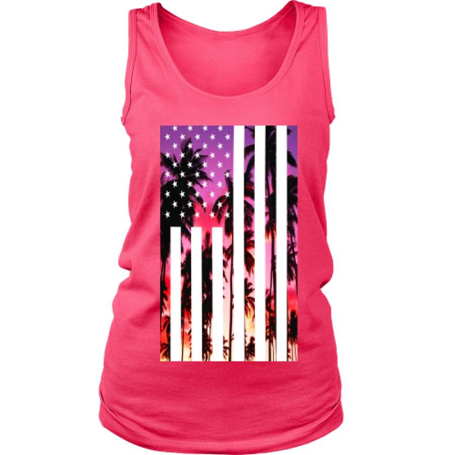 Los Angeles “Palm Tree U.S.A.” Women’s Tank Top