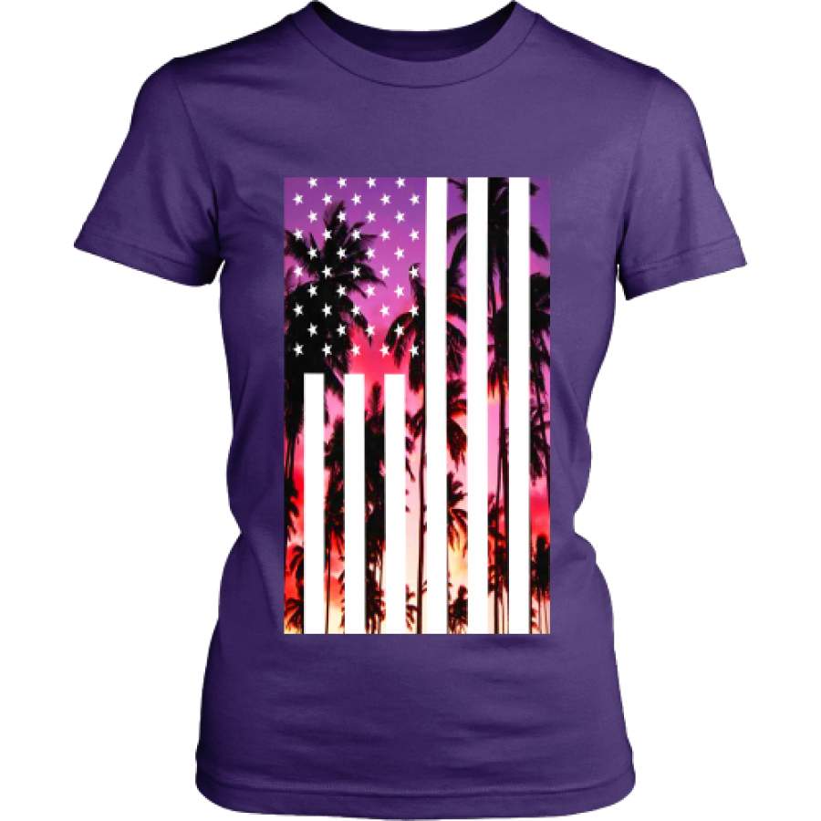 Los Angeles “Palm Tree U.S.A.” Women’s Shirt