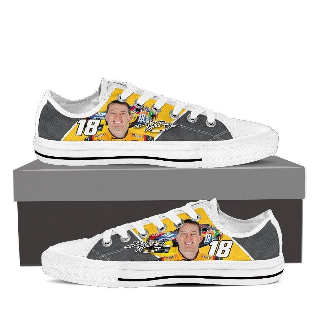 Kyle Busch Ladies Low Cut Sneakers