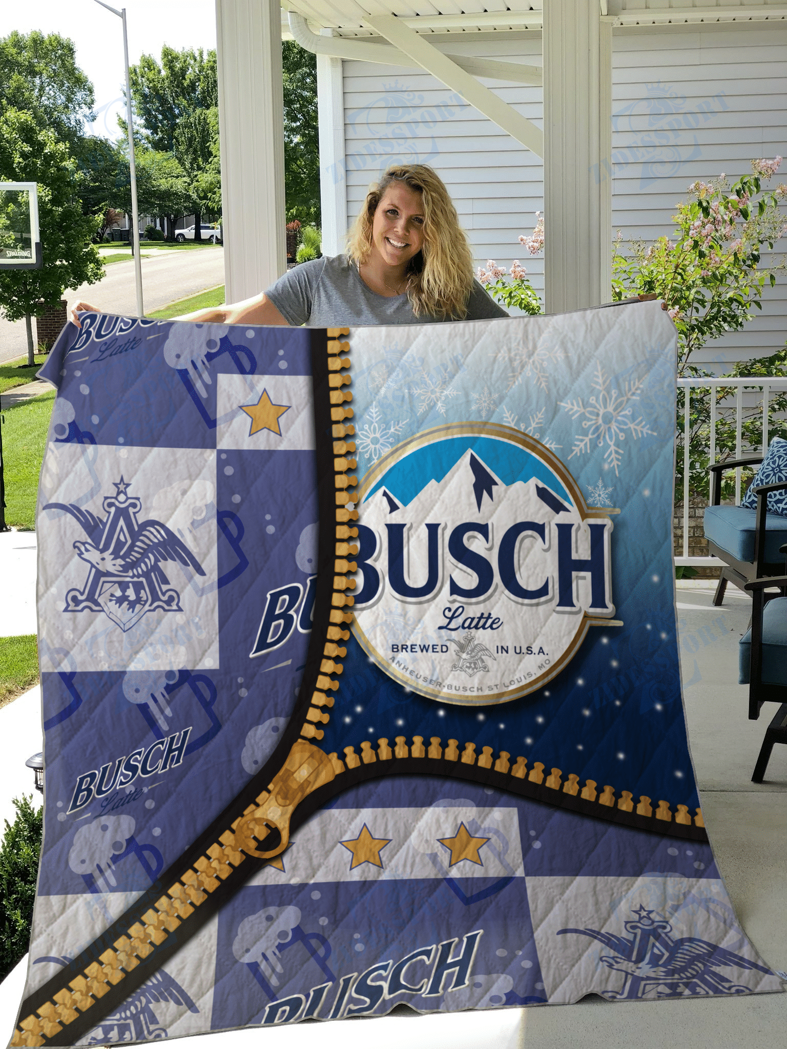 Drink Busch Latte Quilt