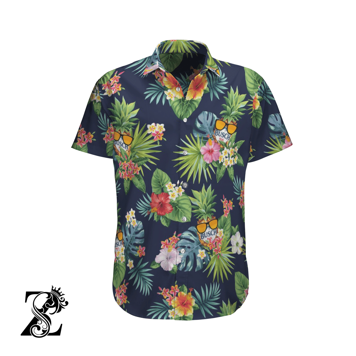 Busch Na Hawaiian Shirt Szu2