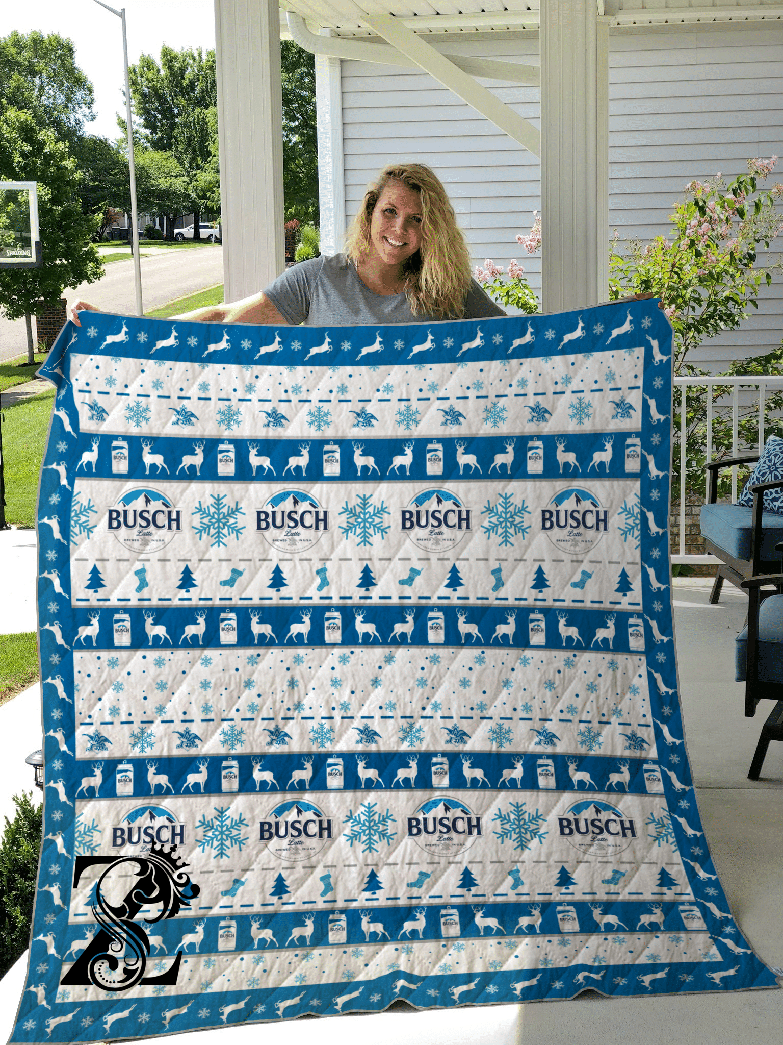 Drink Busch Beer Quilt