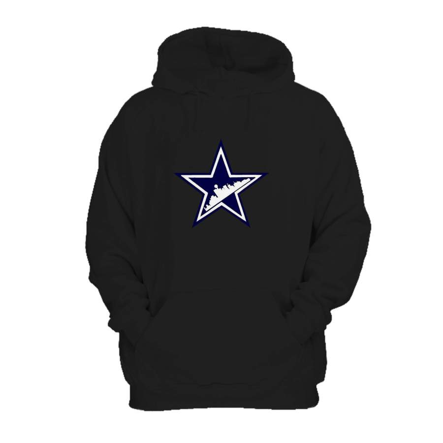 Dallas Cowboys Skyline Players Roster Hoodie