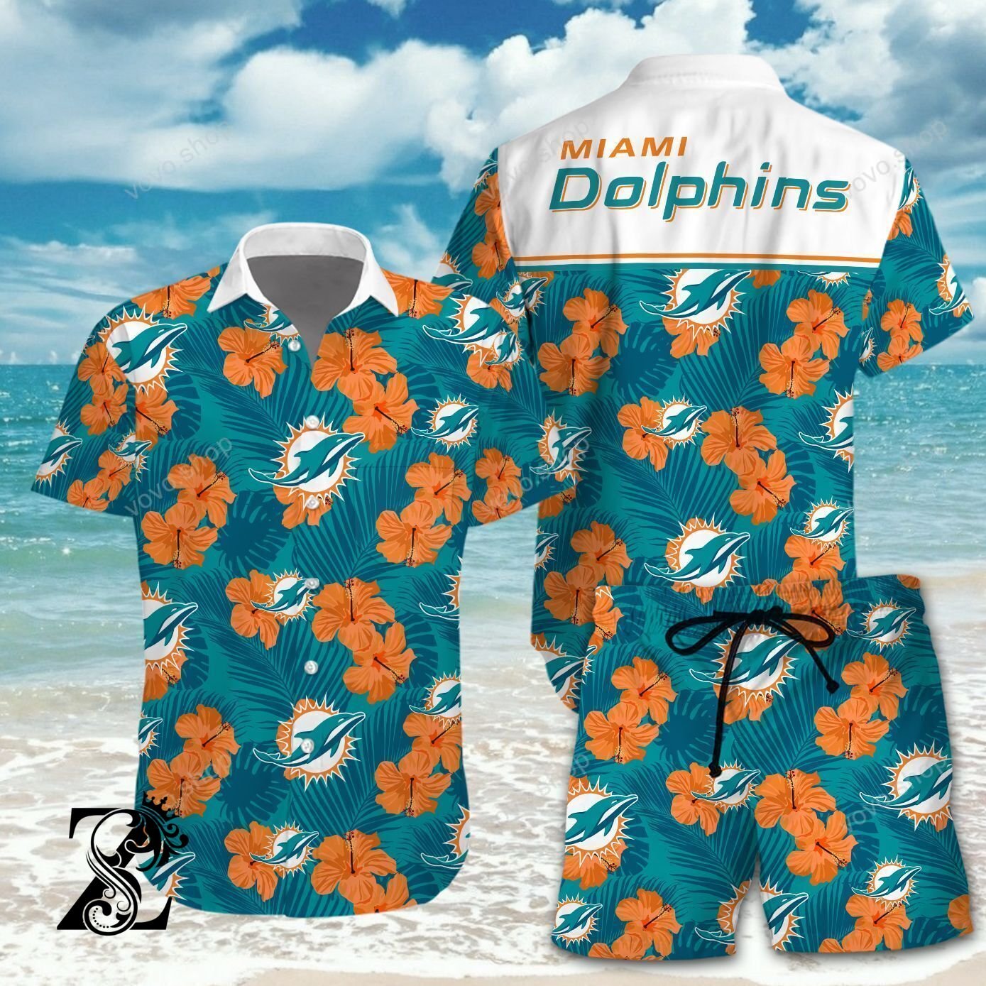 Dolphins Hawaiian Shirt