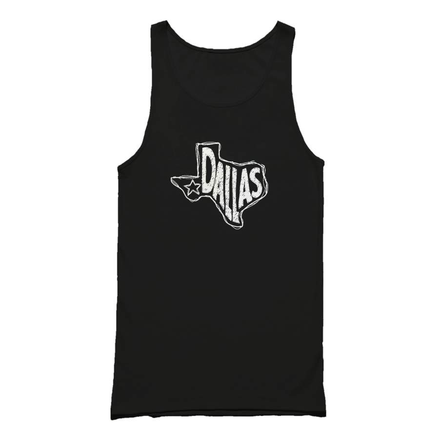 Dallas Texas City State Tank Top