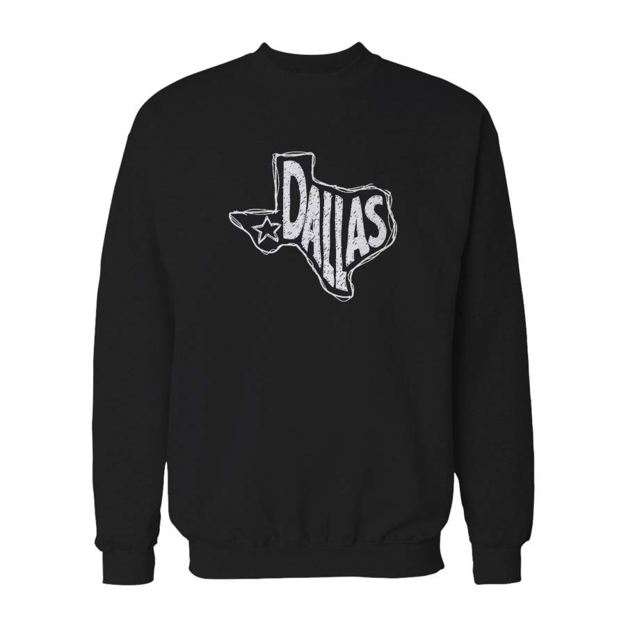 Dallas Texas City State Sweatshirt