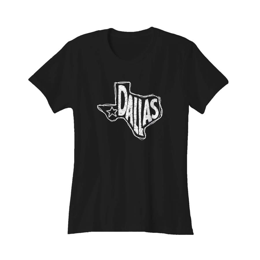 Dallas Texas City State Women’s T-Shirt