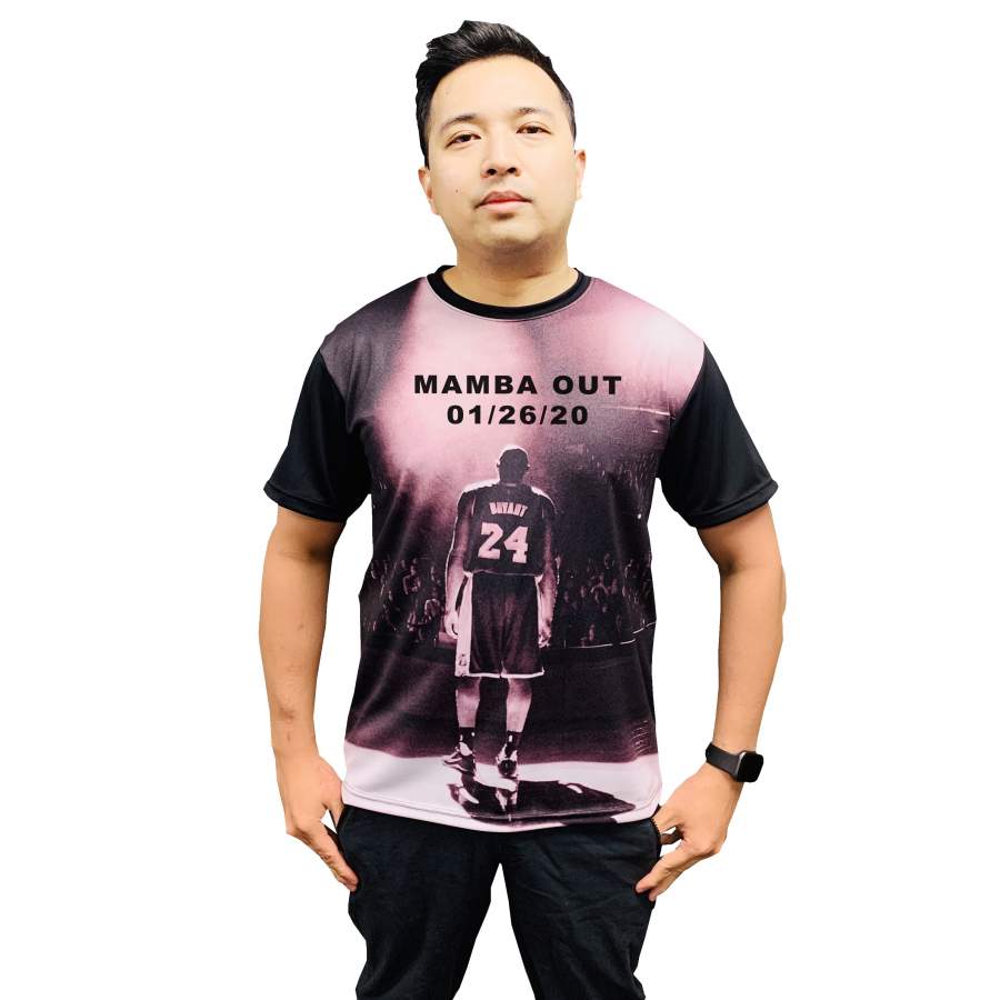 KOBE BRYANT LOS ANGELES MAMBA OUT Unisex Shirt