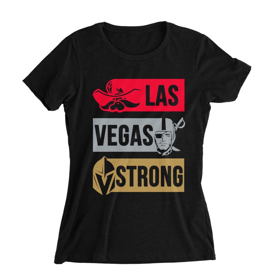 Las Vegas Strong Rebels Golden Knights Raiders Shirt (Unisex)