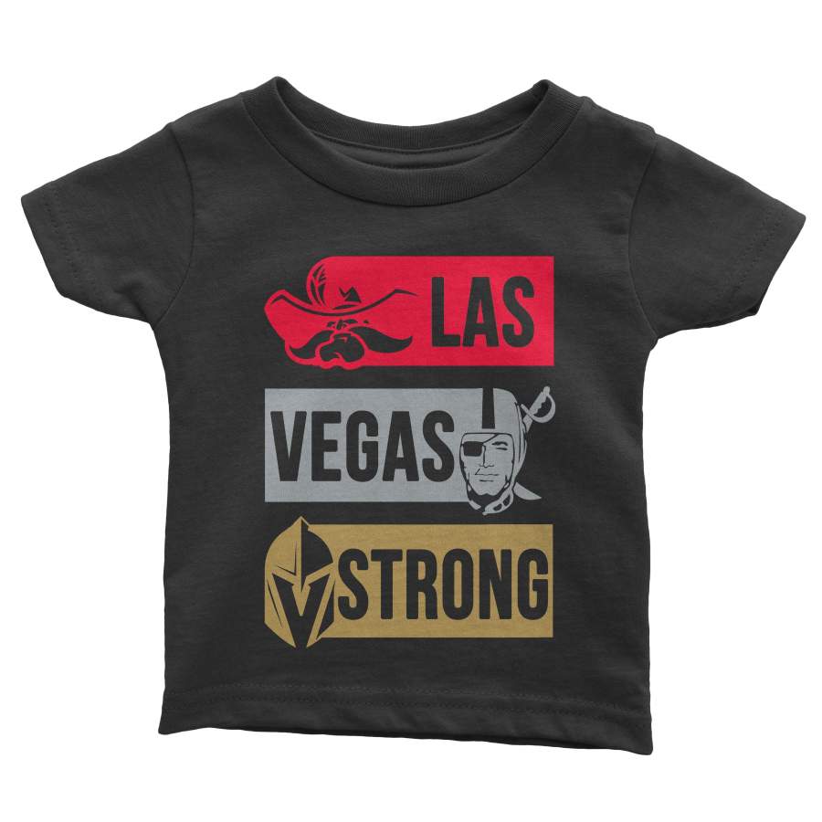 Las Vegas Strong Rebels Golden Knights Raiders Shirt (Youth)