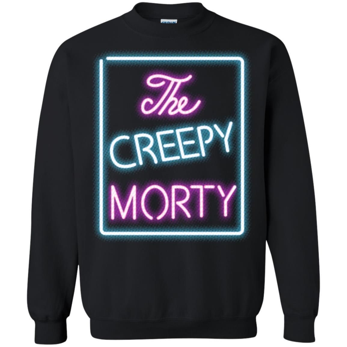 Rick And Morty The Creepy Morty Club Unisex Crewneck Pullover Sweatshirt