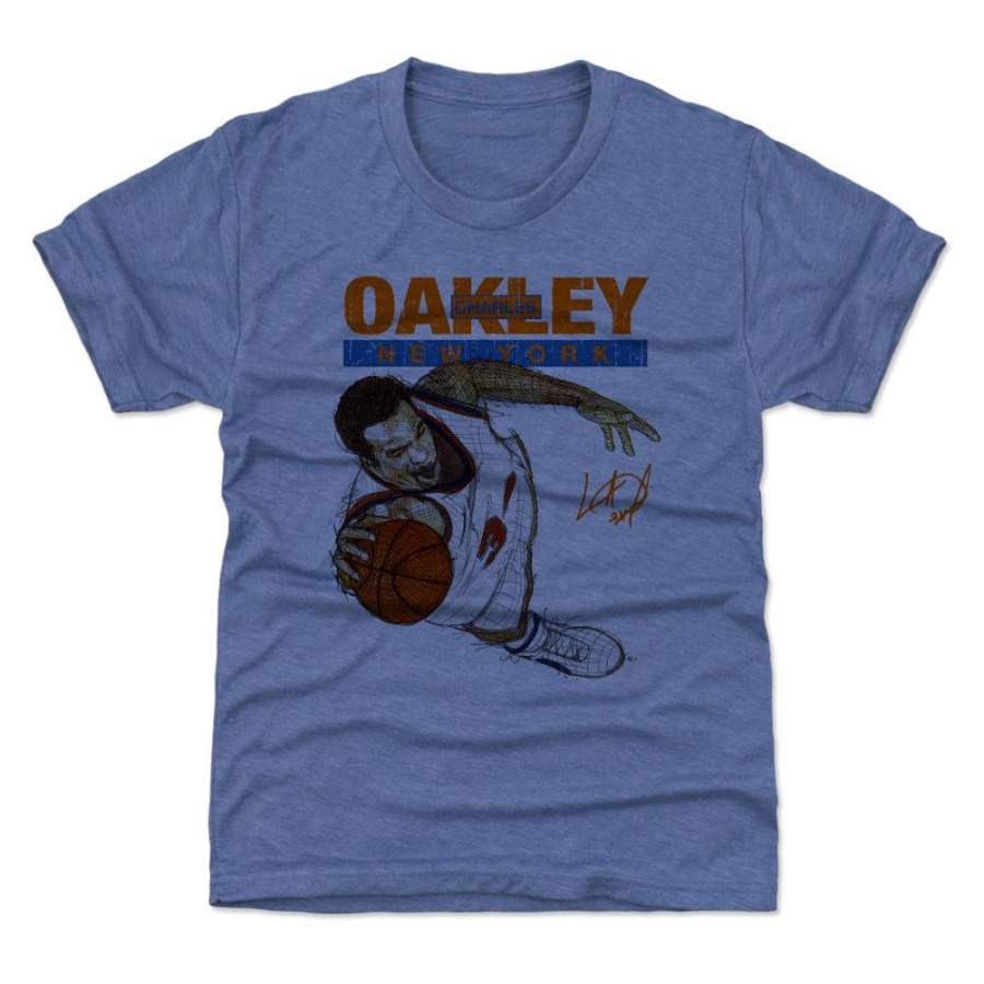 Charles Oakley Aerial Dunk New York T-shirt