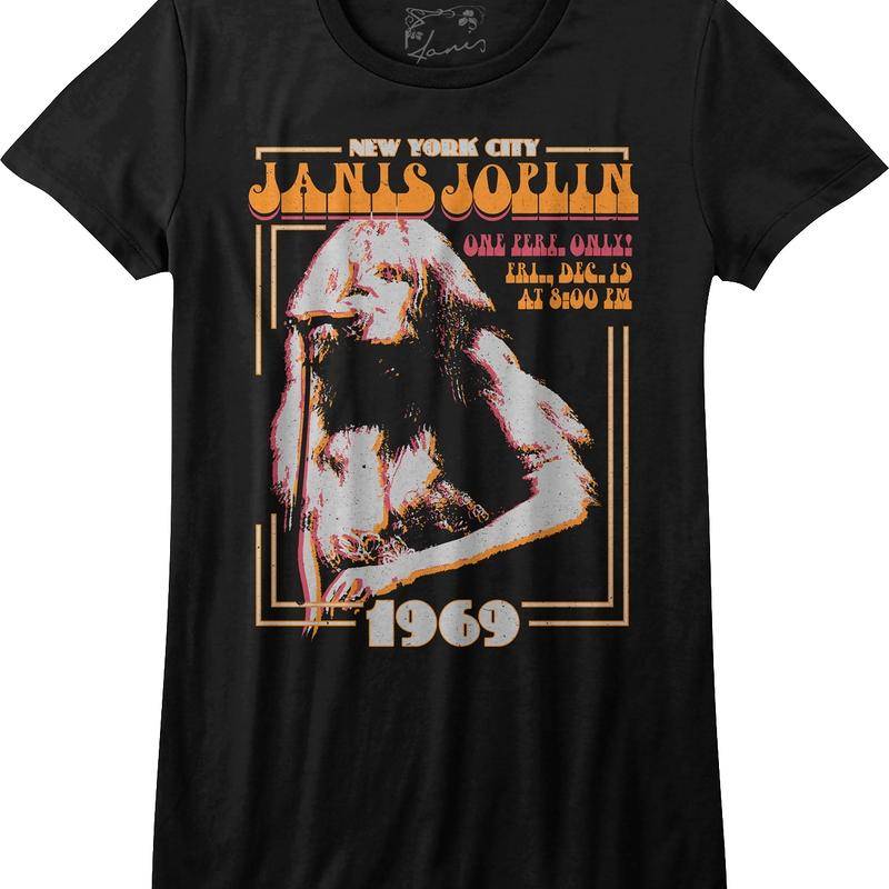 Ladies New York City Janis Joplin Shirt