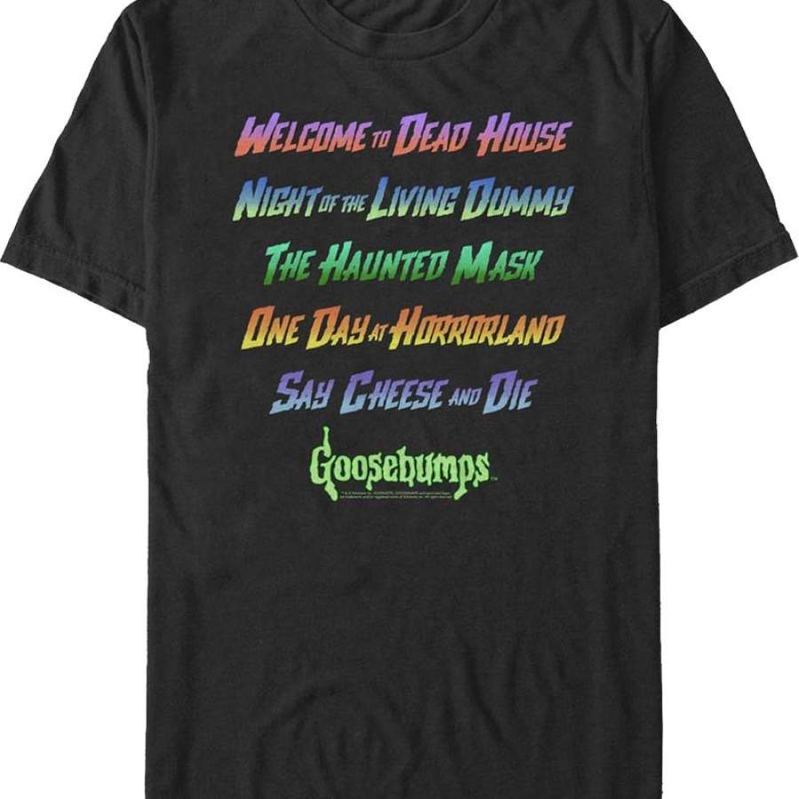 Five Horrifying Stories Goosebumps T-Shirt